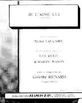 télécharger la partition d'accordéon Je l'aime lui (I love him) (Chant : Colette Renard) au format PDF