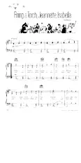 download the accordion score Bring a torch, Jeannette, Isabella (Chant de Noël) in PDF format