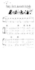 descargar la partitura para acordeón Bring a torch, Jeannette, Isabella (Chant de Noël) en formato PDF