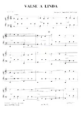 descargar la partitura para acordeón Valse à Linda en formato PDF