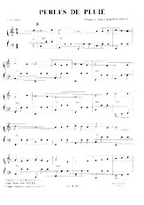 descargar la partitura para acordeón Perles de pluie (Valse) en formato PDF