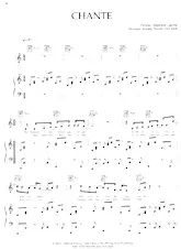 descargar la partitura para acordeón Chante en formato PDF