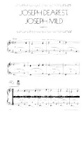 télécharger la partition d'accordéon Joseph dearest, Joseph mild (Chant de Noël) au format PDF