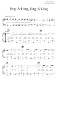 download the accordion score Jing-a-ling, jing-a-ling (Chant de Noël) in PDF format