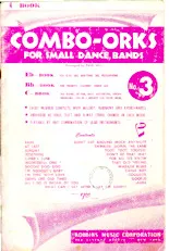 télécharger la partition d'accordéon Combo Orks for small dance bands (n°3) (23 Titres) au format PDF