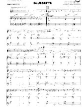 télécharger la partition d'accordéon Bluesette (Arrangement by : Frank Mantooth) (Piano Conductor) au format PDF