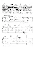 download the accordion score It's beginning to look like Christmas (Chant de Noël) in PDF format