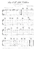 télécharger la partition d'accordéon Sleep well, little children (A Christmas lullaby) (Chant de Noël) au format PDF