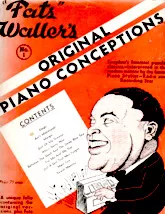 scarica la spartito per fisarmonica Fats Waller's Original Piano Conceptions (10 Titres) in formato PDF