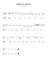 descargar la partitura para acordeón Dans mes poches (Relevé) en formato PDF