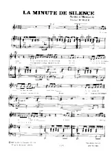 download the accordion score La minute de silence in PDF format