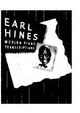 scarica la spartito per fisarmonica Earl Hines / Modern Piano Transcriptions (13 Titres) in formato PDF
