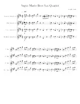 télécharger la partition d'accordéon Super Mario Bros (Sax Quartet) (Parties  Cuivres) au format PDF