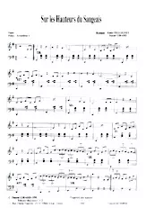 download the accordion score Sur les hauteurs du Saugeais (Valse) in PDF format