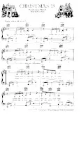 télécharger la partition d'accordéon Christmas is (Chant de Noël) au format PDF