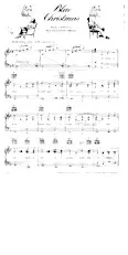 scarica la spartito per fisarmonica Blue Christmas (Chant de Noël) in formato PDF