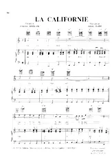 scarica la spartito per fisarmonica La Californie (Pop) in formato PDF