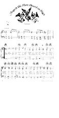 télécharger la partition d'accordéon Angels we have heard on high (Chant de Noël) au format PDF