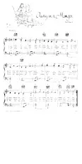 download the accordion score Away in a manger (Chant de Noël) in PDF format