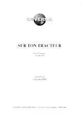 download the accordion score Sur ton tracteur in PDF format