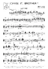 scarica la spartito per fisarmonica Chase it Brother (Orchestration Complète) in formato PDF