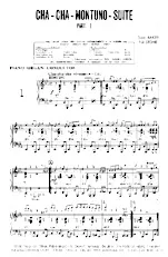 télécharger la partition d'accordéon Cha Cha Montuno Suite (Part 1 et 2) (Small Combo / Big-Band) au format PDF