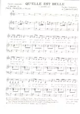 télécharger la partition d'accordéon Qu'elle est belle (L'asinello) (Chant : Rika Zaraï) au format PDF