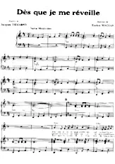 download the accordion score Dès que je me réveille (Valse Mexicaine) in PDF format