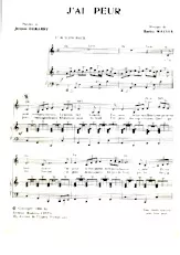 scarica la spartito per fisarmonica J'ai peur (Slow Rock) in formato PDF