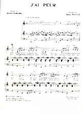 descargar la partitura para acordeón J'ai peur (Slow Rock) en formato PDF