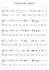télécharger la partition d'accordéon Sweet Georgia Brown (Arranged by : Arrigo Tomasi) au format PDF