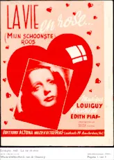 descargar la partitura para acordeón Mijn Schoonste Roos (La vie en rose) (Chant : Edith Piaf) (Arrangement : Robert Swing) (Slow) (Piano) en formato PDF