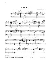 scarica la spartito per fisarmonica Ascot  (Arrangement : Georges Arvanitas) (Jazz Blues) in formato PDF