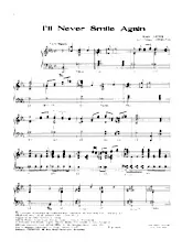 télécharger la partition d'accordéon I'll never smile again  (Arrangement : Georges Arvanitas) (Jazz) au format PDF