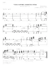 scarica la spartito per fisarmonica Thus Spoke Zarathustra (2001 Space Odessy Theme) (Arrangement by : Gary Dahl) (Accordéon)  in formato PDF