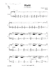 scarica la spartito per fisarmonica Haiti (Accordéon) in formato PDF