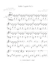 télécharger la partition d'accordéon Addio Lugano bella (Arrangement : Peter Grigorov) (Accordéon) au format PDF