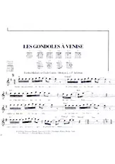 télécharger la partition d'accordéon Les gondoles à Venise (Chant : Sheila & Ringo) (Pop) au format PDF