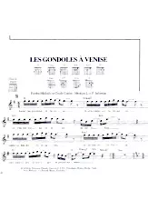 download the accordion score Les gondoles à Venise (Chant : Sheila & Ringo) (Pop) in PDF format