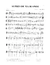 download the accordion score Auprès de ma blonde (Arrangement : Gary Ditch) (Marche) in PDF format