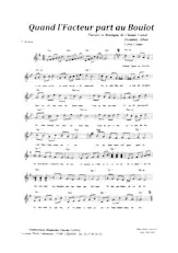 download the accordion score Quand l' facteur part au boulot (Java) in PDF format