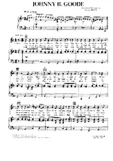 télécharger la partition d'accordéon Johnny B Goode (Piano + Vocal) au format PDF
