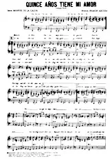 télécharger la partition d'accordéon Quince años tiene mi Amor (Calypso Rock) (Piano + Vocal) au format PDF