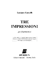 scarica la spartito per fisarmonica Tre Impressioni (Per fisarmonica) (Accordéon) in formato PDF