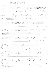descargar la partitura para acordeón Poudre d'or (Valse) en formato PDF
