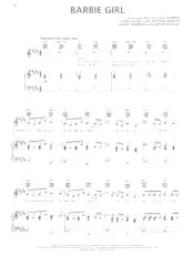 descargar la partitura para acordeón Barbie girl (Chant : Aqua) (Disco) en formato PDF