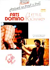 descargar la partitura para acordeón Fats Domino / Little Richard : Raised on Rock'n'Roll (12 songs for Piano Vocal With Chord Symbols) en formato PDF