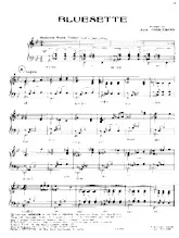 scarica la spartito per fisarmonica Bluesette (Interprète : Toots Thielemans) (Valse Jazz) in formato PDF
