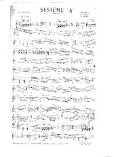 descargar la partitura para acordeón Système A (Valse) en formato PDF