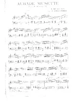 scarica la spartito per fisarmonica Aubade Musette in formato PDF